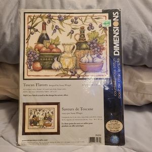 "Tuscan Flavors" cross stitch pattern